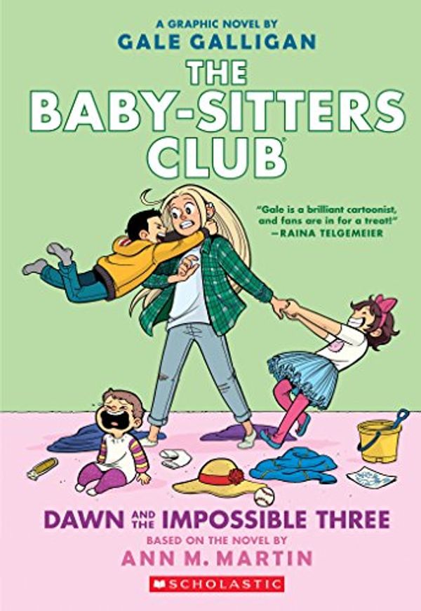Cover Art for B06X9H52CZ, Dawn and the Impossible Three (The Baby-sitters Club Graphix #5) by Ann M. Martin