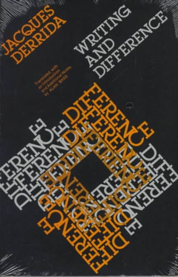 Cover Art for 9780226143293, Writing and Difference by Jacques Derrida