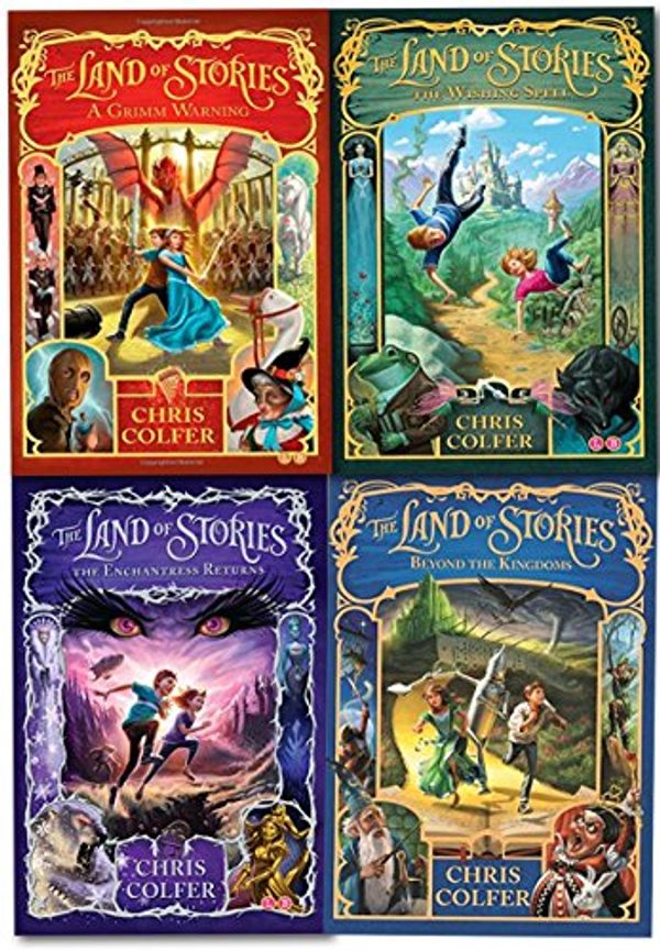 Cover Art for 9789526524658, Land of Stories Chris Colfer Collection 4 Books Set (Wishing Spell, Grim Warning, Enchantress Returns) by Chirs Colfer