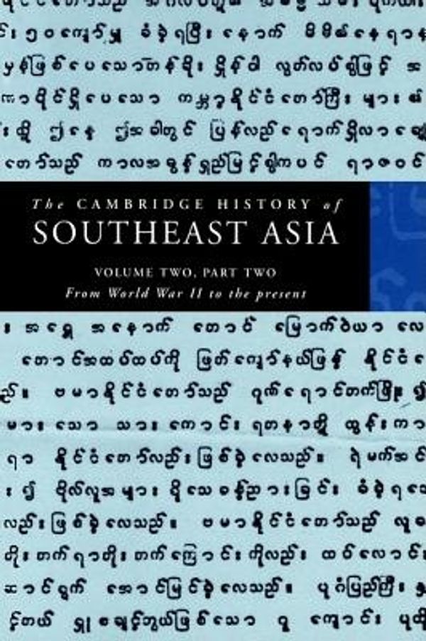 Cover Art for 9780521663700, The Cambridge History of Southeast Asia: From C.1500 to C.1800 v. 2 by Nicholas Tarling