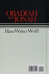 Cover Art for 9780806622446, Obadiah and Jonah: A Commentary by Hans Walter Wolff