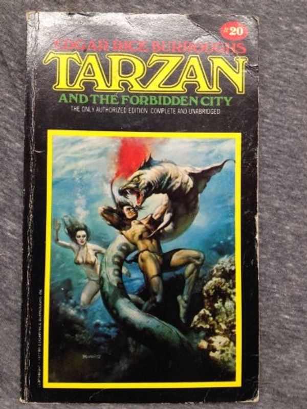 Cover Art for 9780345291066, Tarzan and the Forbidden City by Edgar Rice Burroughs