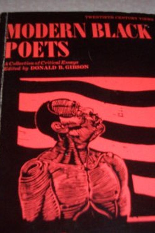 Cover Art for 9780135883846, Modern Black Poets: A Collection of Critical Essays (20th Century Views) by Donald B. Gibson