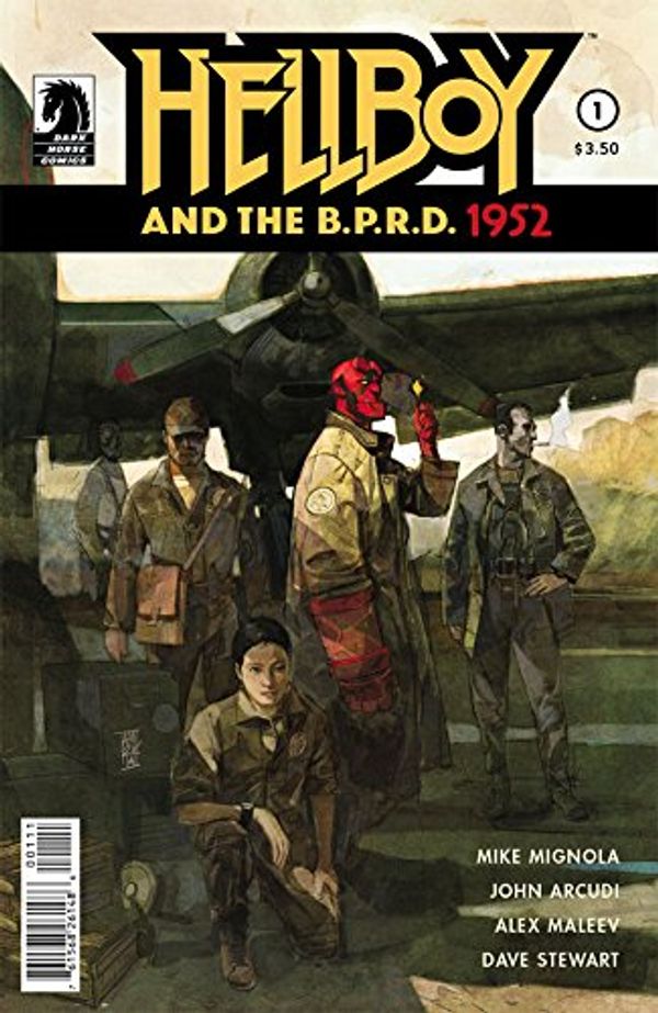 Cover Art for B00QQRTXCC, Hellboy and the B.P.R.D. 1952 #1 Single Issue Comic by Mike Mignola