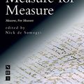 Cover Art for 9781854596475, Measure for Measure by William Shakespeare