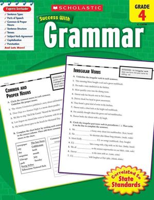 Cover Art for 9780545201049, Grammar, Grade 4 by Scholastic