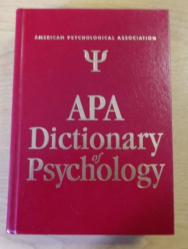 Cover Art for 9781591473800, American Psychological Association by Gary R Vandenbos