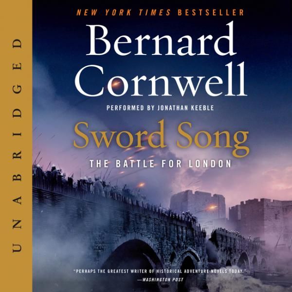 Cover Art for 9780062393753, Sword Song by Bernard Cornwell, Jonathan Keeble