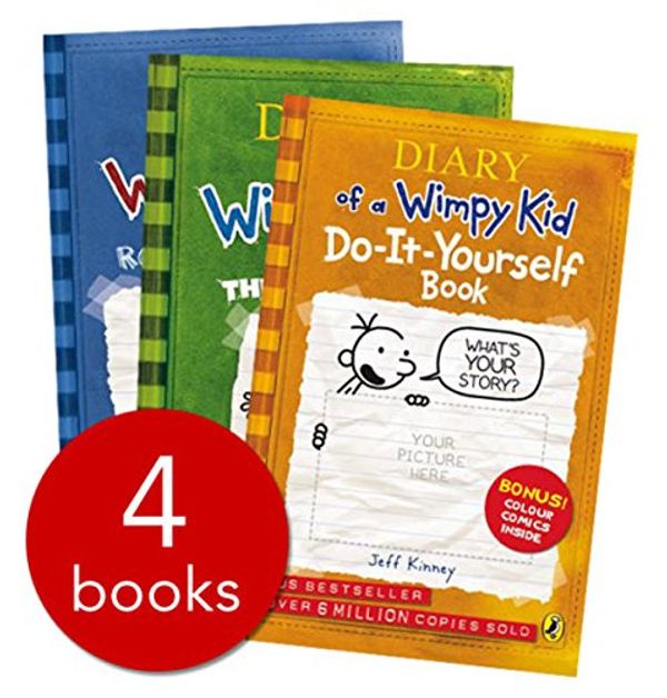 Cover Art for 9780141337678, Diary of a Wimpy Kid Box Set: "Diary of a Wimpy Kid" WITH "Rodrick Rules" AND "The Last Straw" AND "Dog Days" by J. Kinney
