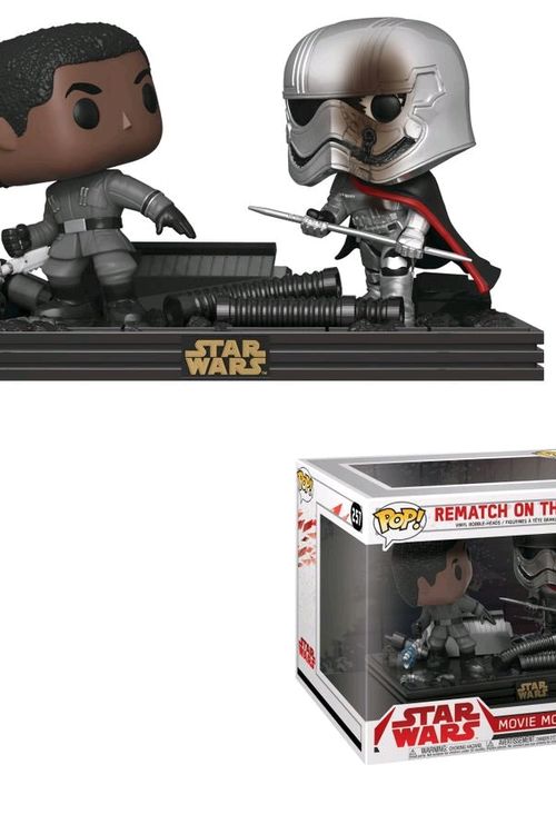 Cover Art for 0889698303842, Funko POP! Movie Moments: Star Wars - Episode 8 Finn vs. Phasma Duel by FUNKO