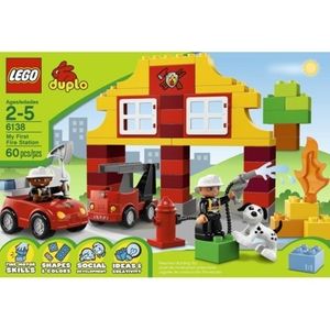Cover Art for 5702014794436, My First Fire Station Set 6138 by LEGO