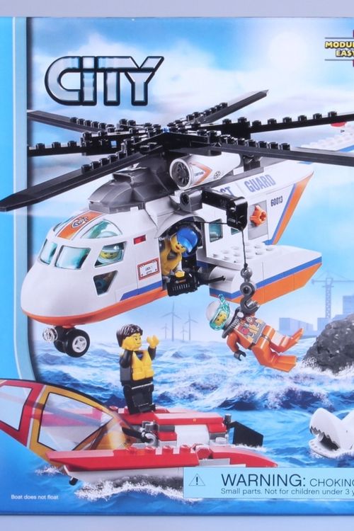 Cover Art for 0673419191197, Coast Guard Helicopter Set 60013 by LEGO