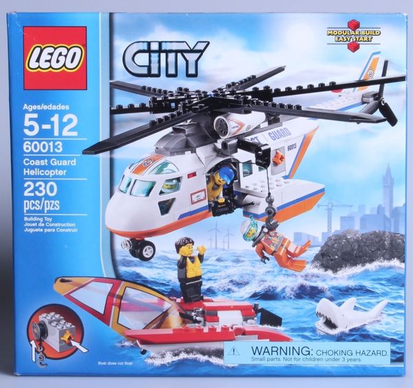 Cover Art for 0673419191197, Coast Guard Helicopter Set 60013 by LEGO