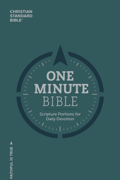 Cover Art for 9781462779567, CSB One Minute BibleScripture Portions for Daily Devotion, Tradepaper by Csb Bibles by Holman