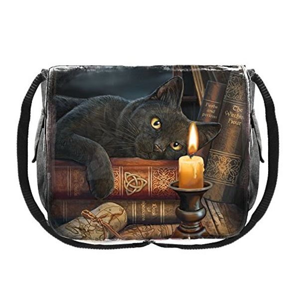 Cover Art for 0801269126100, Witching Hour Cat Messenger Bag by Lisa Parker by 