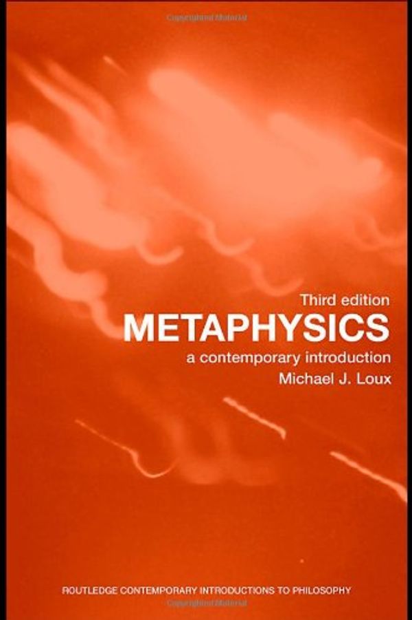 Cover Art for 9780415401340, Metaphysics by Michael Loux