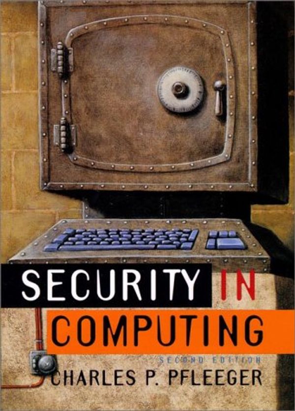 Cover Art for 9780133374865, Security in Computing by Charles P. Pfleeger
