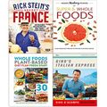 Cover Art for 9789123950423, Rick Stein’s Secret France [Hardcover], Hidden Healing Powers Of Super & Whole Foods, Whole Foods Plant-Based Diet Plan Fresh Start, Gino's Italian Express [Hardcover] 4 Books Collection Set by Rick Stein, Iota, James Martin