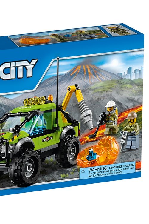 Cover Art for 5702015594820, Volcano Exploration Truck Set 60121 by LEGO