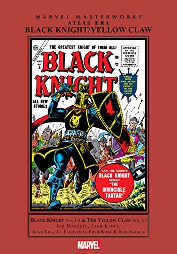 Cover Art for B085Q2B51J, Atlas Era Black Knight/Yellow Claw Masterworks Vol. 1 by Stan Lee, Al Feldstein