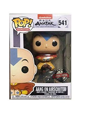 Cover Art for B08BYFGGSR, Funko Pop! Avatar The Last Airbender Aang on Airscooter Special Edition Sticker Figure by Unknown