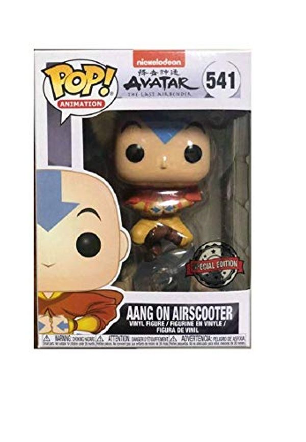 Cover Art for B08BYFGGSR, Funko Pop! Avatar The Last Airbender Aang on Airscooter Special Edition Sticker Figure by 541