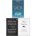 Cover Art for 9789123938230, Malcolm Gladwell Collection 3 Books Set (Blink, David and Goliath, What the Dog Saw) by Malcolm Gladwell