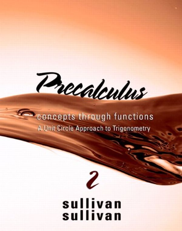 Cover Art for 9780132256889, Precalculus by Michael Sullivan