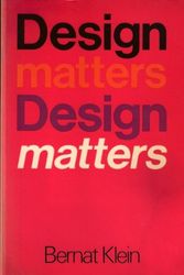 Cover Art for 9780436234712, Design Matters by Bernat Klein