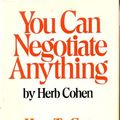 Cover Art for 9780818403057, You Can Negotiate Anything by Herb Cohen
