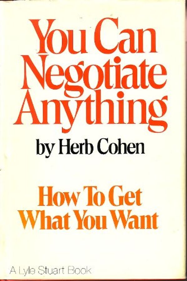 Cover Art for 9780818403057, You Can Negotiate Anything by Herb Cohen