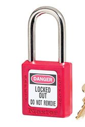 Cover Art for 0071649080418, Master Lock 410KARED Keyed-Alike Safety Lockout Padlock, Red by 