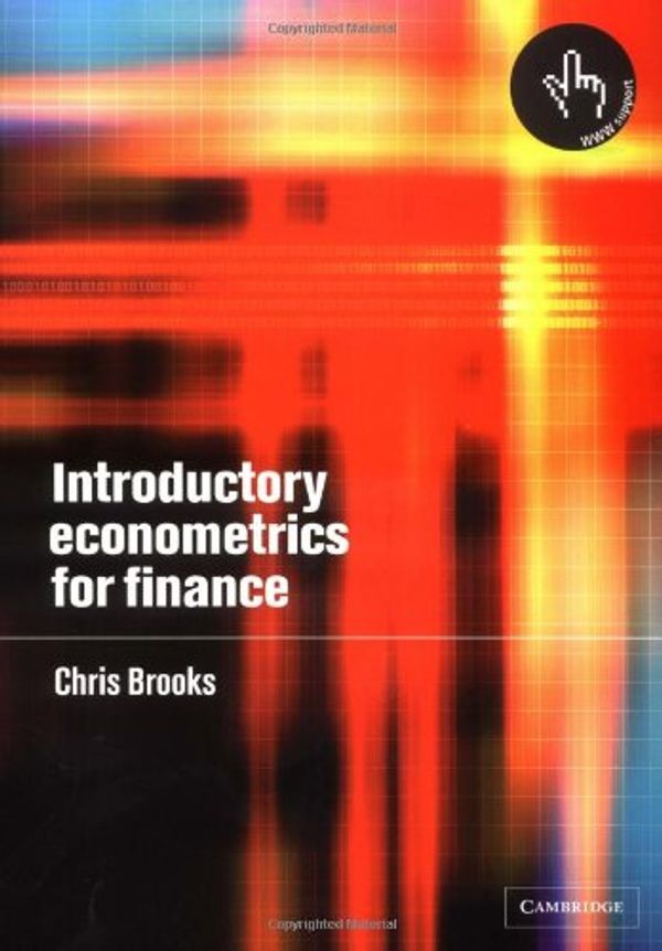Cover Art for 9780521793674, Introductory Econometrics for Finance by Chris Brooks