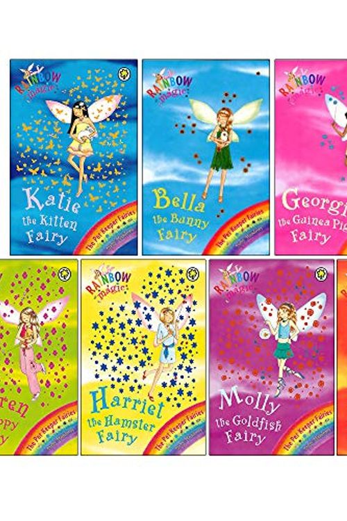 Cover Art for 9781408353110, Rainbow Magic Pet Keeper Fairies Collection 7 Books Box Set With Gift Journal (Katie the Kitten Fairy, Bella the Bunny Fairy, Georgia the Guinea Pig Fairy, Lauren the Puppy Fairy, Harriet the Hamster Fairy, Molly the Goldfish Fairy, Penny the Pony Fairy) by Daisy Meadows