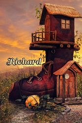 Cover Art for 9781979872980, Richard: Personalized Book with Name, Journal, Notebook, Diary, 105 Lined Pages, 8 1/2" x 11" by Black River Art