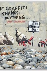 Cover Art for 9781529834826, Banksy, If Graffiti Changed Anything 2024 Calendar by Red Star