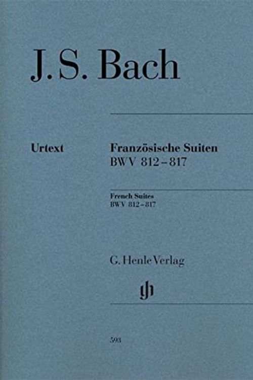 Cover Art for 9790201805931, Französische Suiten BWV 812-817 br. by Johann Sebastian Bach