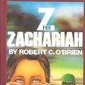 Cover Art for 9780844671826, Z for Zachariah by O'Brien, Robert C.