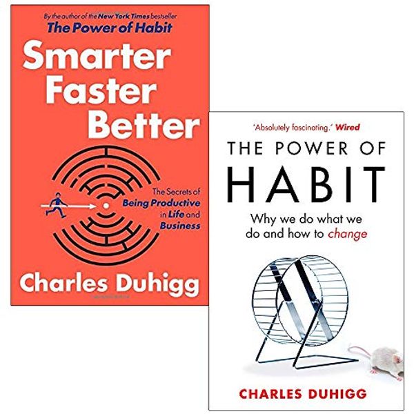 Cover Art for 9789123944866, Charles Duhigg Collection 2 Books Set ([Hardcover] Smarter Faster Better, The Power of Habit: Why We Do What We Do, and How to Change) by Charles Duhigg