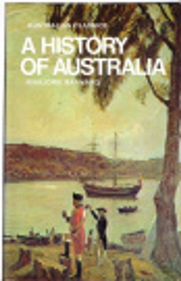 Cover Art for 9780207133473, History of Australia by Marjorie Barnard