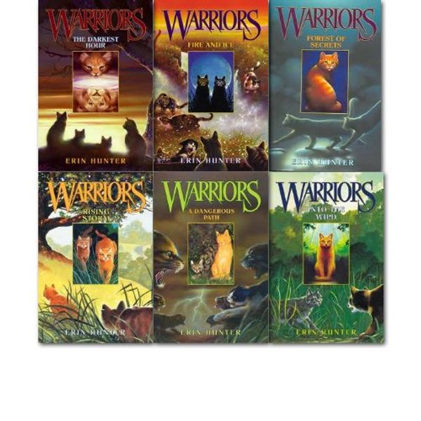 Cover Art for 9783200328600, Erin Hunter warriors collection 1-6 Books set. (Into the wild, Fire and ice, forest of secrets, rising storm, a dangerous path & the darkest hour) by Erin Hunter