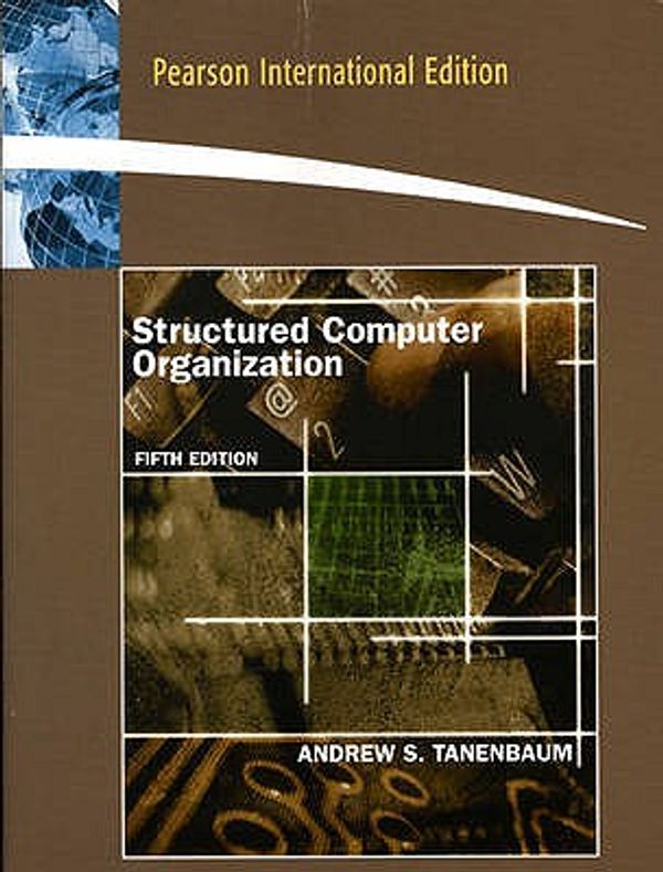 Cover Art for 9780135094051, Structured Computer Organization by Andrew S. Tanenbaum