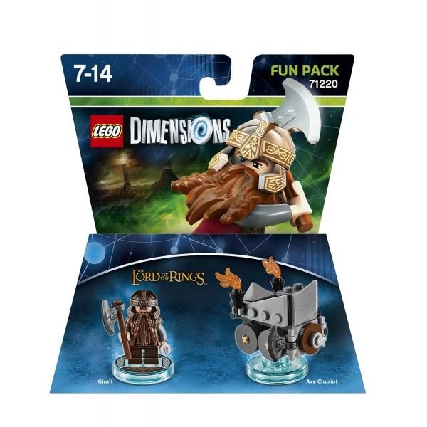 Cover Art for 5051892187565, Lego Dimensions Fun Pack Lord of the Rings Gimli by Unknown