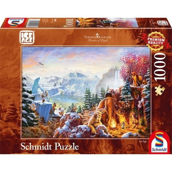 Cover Art for 4001504594817, Thomas Kinkade Disney Ice Age 1000 Piece Jigsaw Puzzle by Unknown