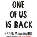 Cover Art for 9780241563373, One of Us is Back by Karen M. McManus