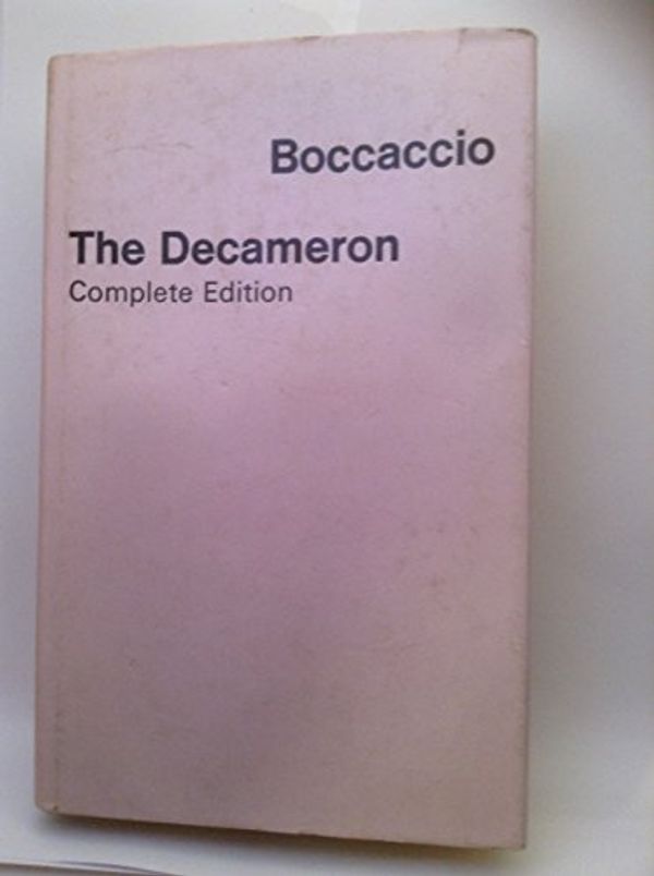 Cover Art for 9780460008457, The Decameron by Giovanni Boccaccio