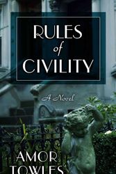 Cover Art for 9781410443243, Rules of Civility by Amor Towles