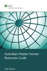 Cover Art for 9781922042897, Australian Master Human Resources Guide by , Cch Australia