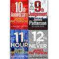 Cover Art for 9781784752736, James Patterson Women's Murder Club Collection 4 Books Set, (9th Judgement, 10th Anniversary, 11th Hour and 12th of Never) by James Patterson