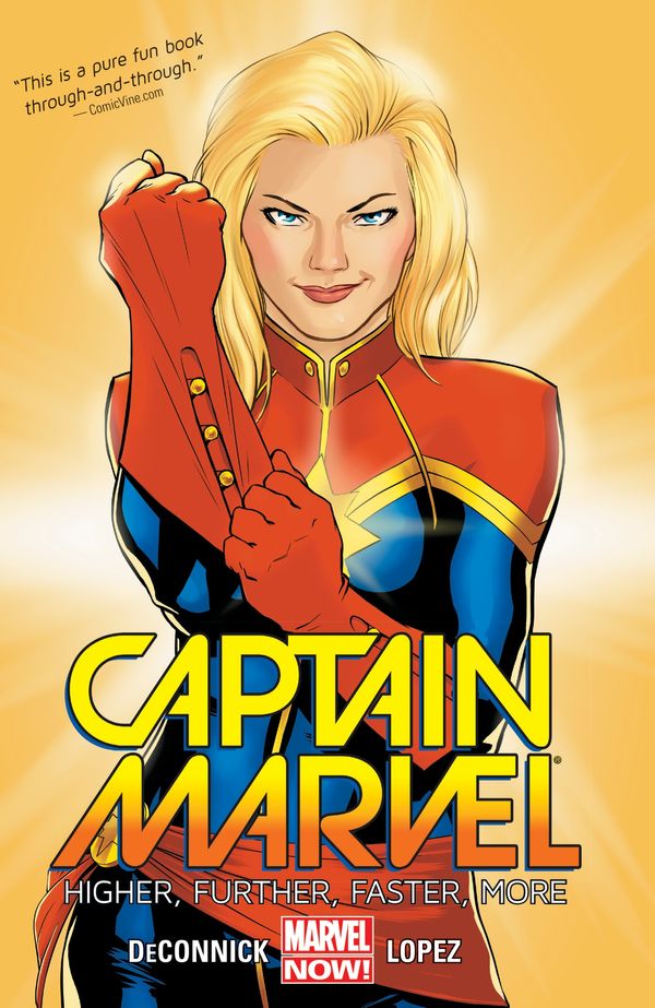 Cover Art for 9780785190134, Captain Marvel Volume 1: Higher, Further, Faster, More by Comics Marvel